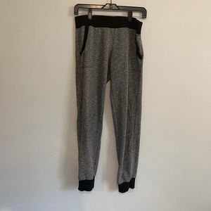 Grey & black joggers size L